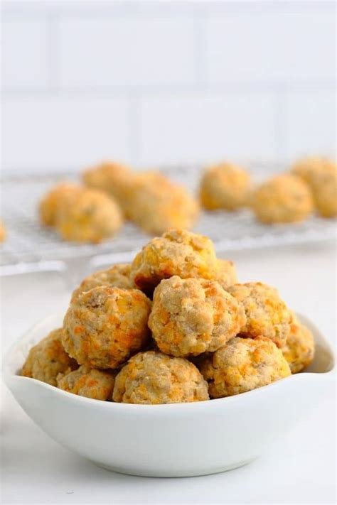 Bisquick Sausage Cheese Balls Meal Prep