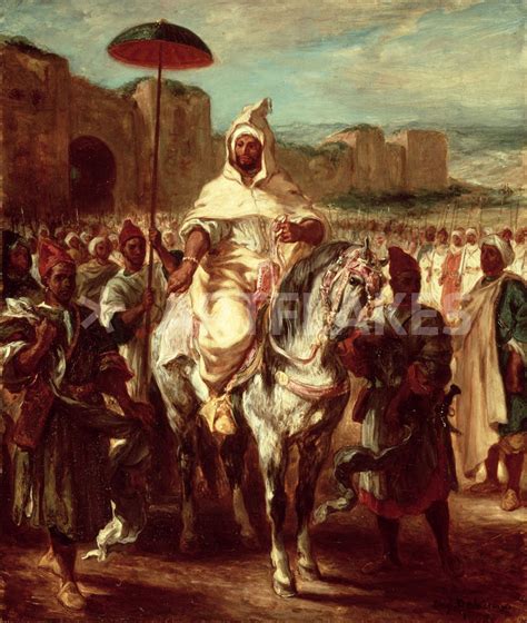 His mother died when he was. "Abd Ar-Rahman, Sultan of Morocco" Painting art prints and ...