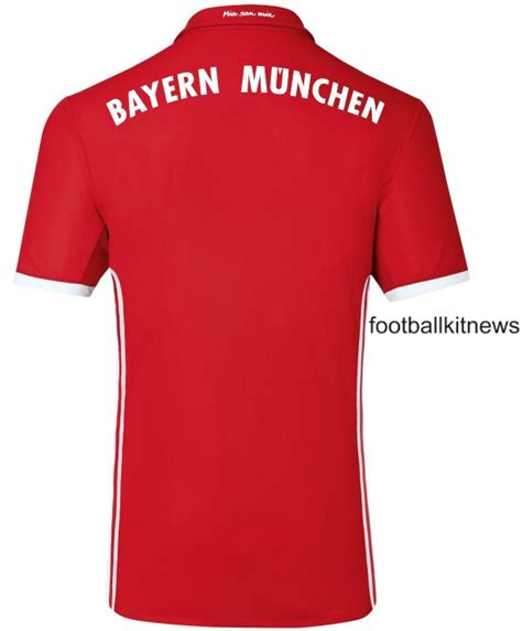 The new bayern home kit will be all red, from socks to shirt. New Bayern Munich Kit 2016/17- Adidas FC Bayern Home ...
