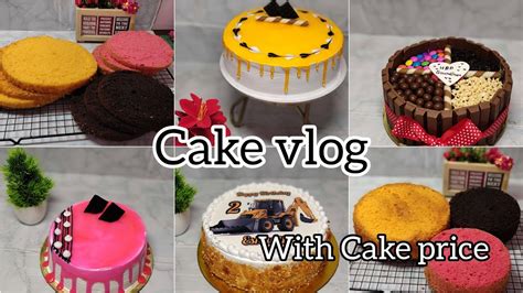 Cake Vlog Cake Day Cake Orders Cake Price And Packing Ideas For Beginners Cake Vlog