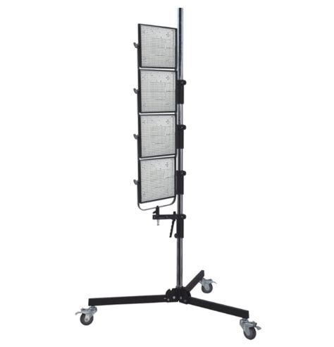 American Recorder V Series 7 Ft 3 Inch Light Stand Base With Casters