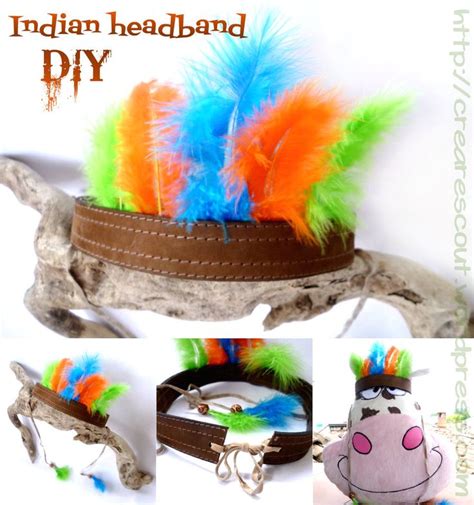 Headband With Feathers Indian Costume DIY Indian Costume Diy Diy