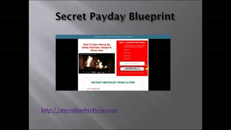Secret Payday Blueprint Review - Secret Payday Blueprint Revealed - YouTube