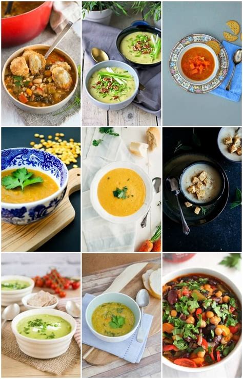 9 Easy Winter Vegan Soups Vegan Winter Recipes Vegan Recipes Vegan