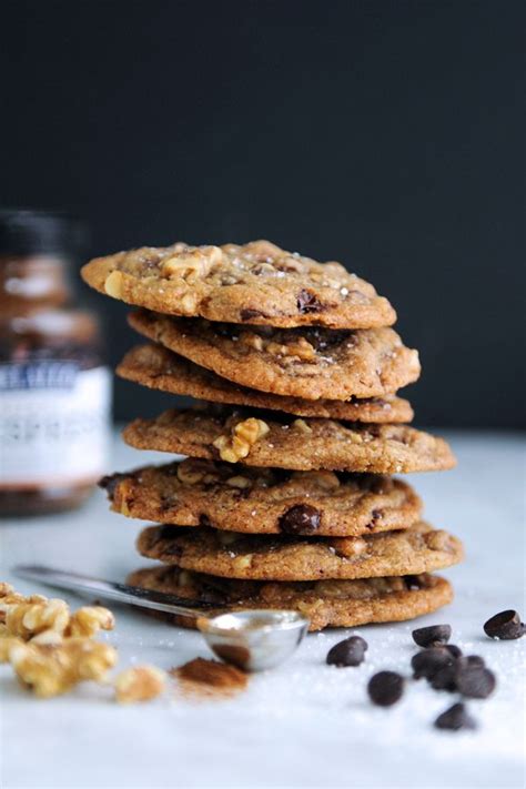 Beat egg whites until frothy; Mocha Nut Cookies with Sea Salt | Dessert recipes, How ...