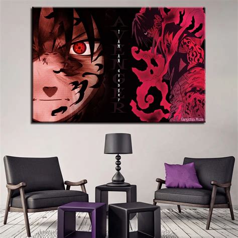Canvas Paintings For Living Room Home Wall Art Decor 1 Piecepcs Naruto