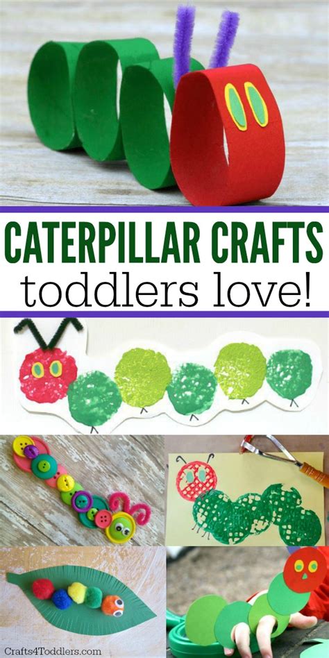 12 Easy Caterpillar Crafts For Toddlers Crafts 4 Toddlers