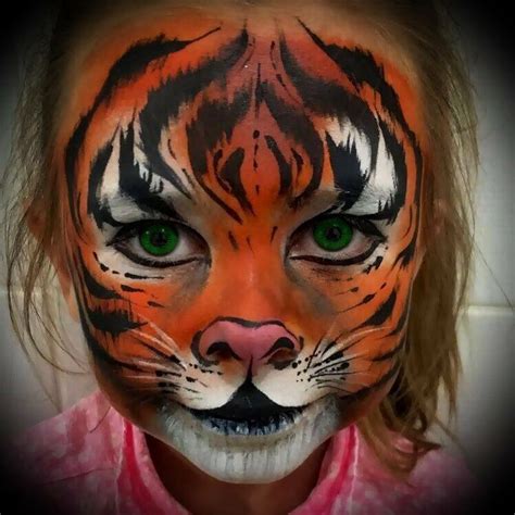 Tiger Face Painting Tiger Face Paints Tiger Makeup Tiger Face