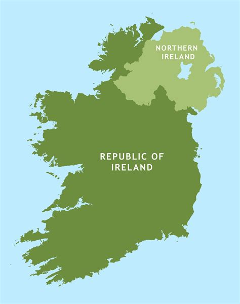 Ireland Outline Map Royalty Free Editable Vector Map Maproom