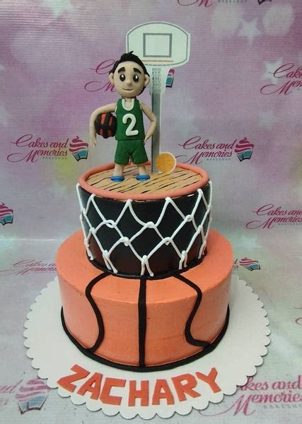 Basketball Cake 2211 Cakes And Memories Bakeshop