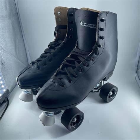 Chicago Mens Premium Leather Lined Rink Roller Skate Black Size 11 Ebay