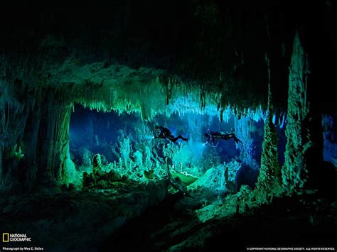 1920x1080px 1080p Free Download Underwater Cave In The Bahamas