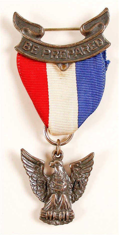 Eagle Scout Sterling Medal Boy Scouts Of America Holabird Western