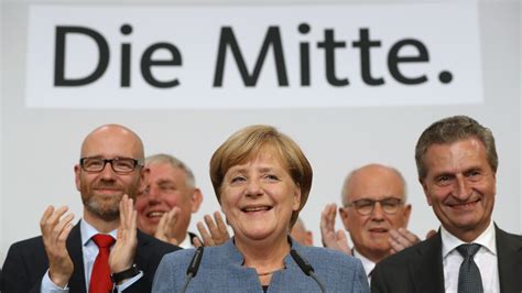 German Elections Angela Merkel Wins Mandate For 4th Term Far Right
