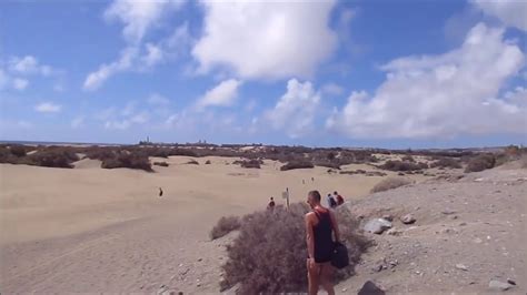 Dunes of Maspalomas Playa del Inglés Gran Canaria YouTube