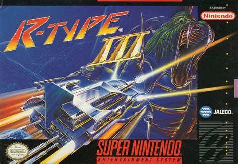 R Type Iii The Third Lightning 1993 Snes Box Cover Art Mobygames