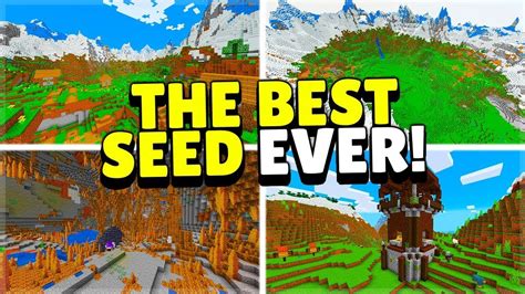 The Best Ever Seed For Minecraft 119 Minecraft Bedrock And Java Mcpe