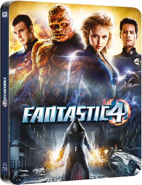 Fantastic Four Limited Edition Steelbook Blu Ray Zavvi