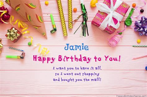 Happy Birthday Jamie Pictures