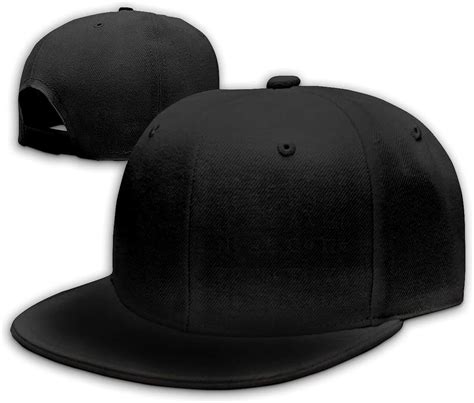 gorras visera plana negra gorras para hombre y mujer