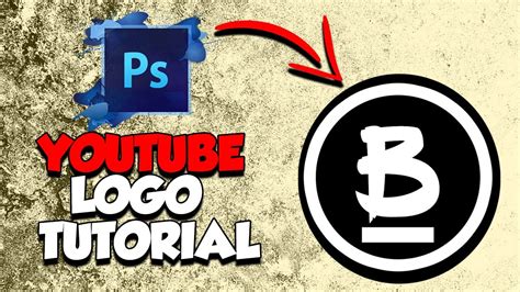 How To Make A Logo In Photoshop Youtube Profile Picture Tutorial 2020