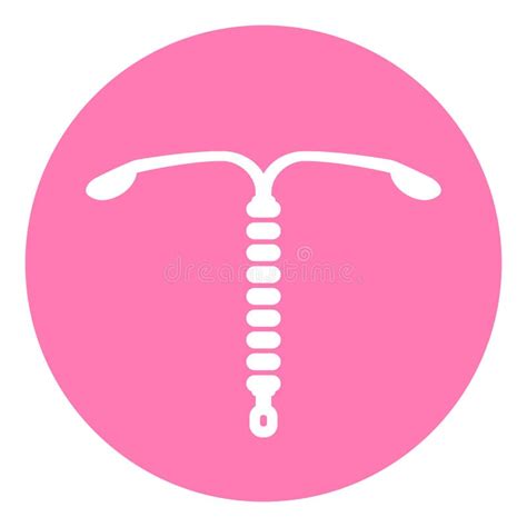 Intrauterine Contraceptive Device Iud Vector Icon Stock Vector Illustration Of Device Iucd