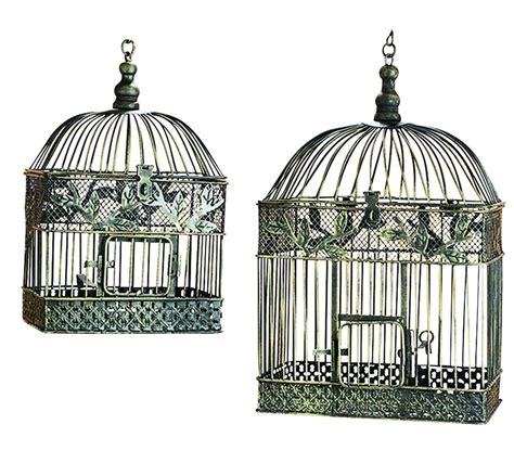 Shop with afterpay on eligible items. Deco 79 88016 2-Piece Metal Square Bird Cage Set