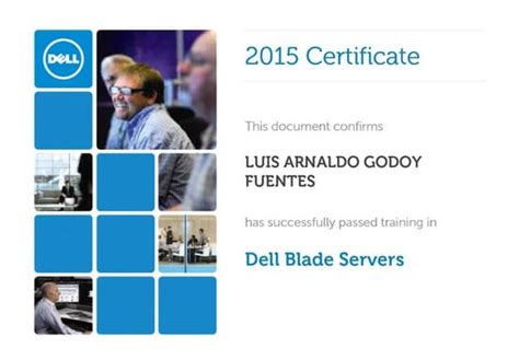 Dell Certificate Windows Xp Migration Luis Arnaldo Godoy Fuentes