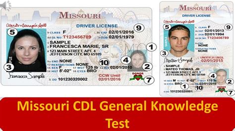 Missouri Cdl General Knowledge Test Youtube