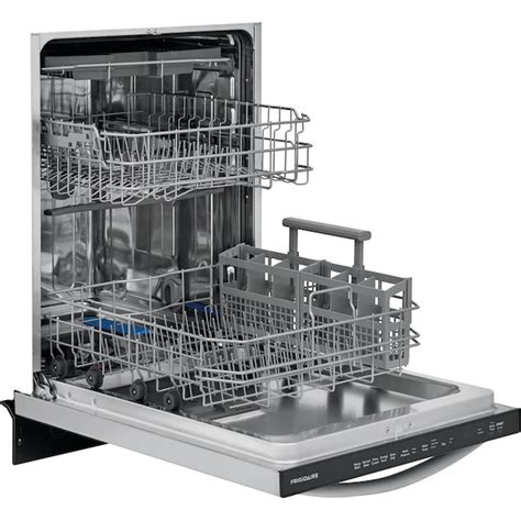 Frigidaire Stainless Steel Tub Top Control 24 In Built In Dishwasher