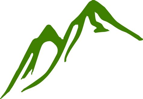 Green Mountain Clip Art At Vector Clip Art Online Royalty