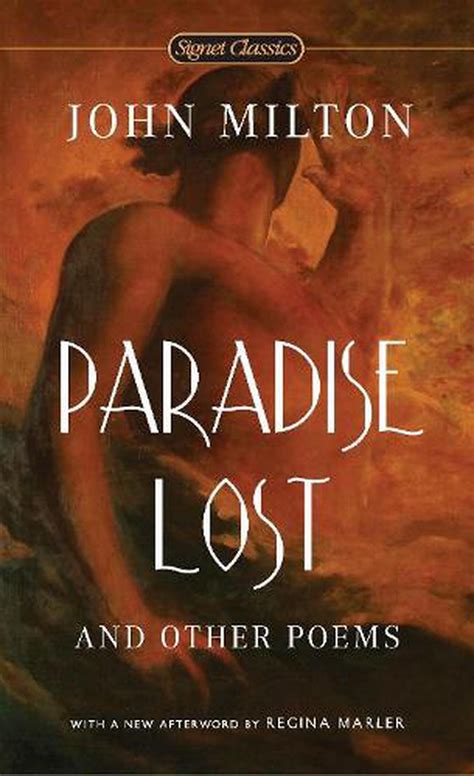 Paradise Lost And Other Poems By John Milton Paperback 9780451531834