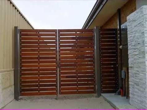 Get free shipping on qualified black metal fence gates or buy online pick up in store today in the lumber & composites department. Gate Design Ideas - YouTube