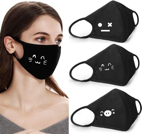 Mouth Face Mask Fashion Mask Cute Masks Women Men Face Cover Mouth
