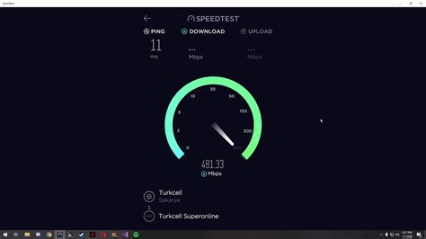 Turkcell Superonline Mbps Fiber Ethernet Kablo H Z Testi Speed Test