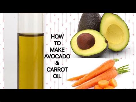 Apart from its monounsaturated fats like oleic acid that moisturize the scalp, avocado oil contains vitamin d, which is crucial for the generation of new hair follicles. HOW TO MAKE AVOCADO & CARROTS OIL/ DIY AVOCADO OIL/Avocado ...