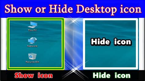 How To Show Or Hide Desktop Icons Windows 10 Show Desktop Icon Window