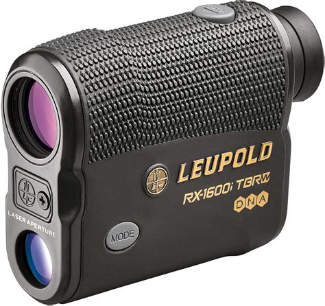 Leupold Rx 1600i Tbr With Dna Laser Rangefinder Black And Gray In Color