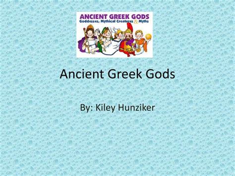 Ppt Ancient Greek Gods Powerpoint Presentation Free Download Id