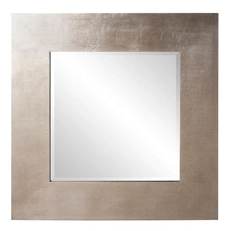 32 In X 32 In Square Framed Mirror 60201 The Home Depot