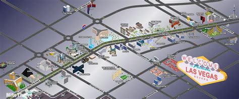 Las Vegas Strip Map 2023 With Interactive Map And Printable Pdf