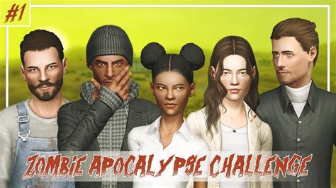 Meet Our Survivors 🧟 The Sims 3 Zombie Apocalypse Challenge Pt 1