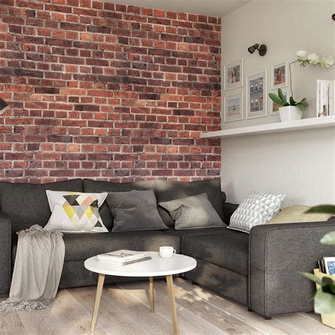 Modern Red Brick Wall Panel Packs Wet Walls And Ceilings