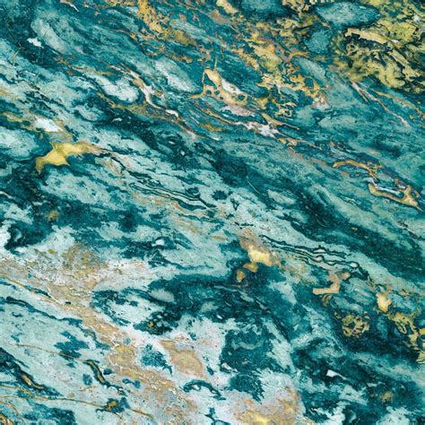 Incredible Turquoise And Gold Marble Wallpaper References