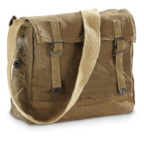 3 Used Italian Military Surplus Shoulder Bags - 636953, Shoulder & Messenger Bags at Sportsman's ...