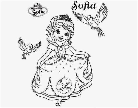 Sofia and oona mermaids coloring pages disney junior mermaid. Beautiful Princesa Sofia Colour Drawing HD Wallpaper Free ...