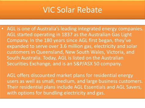 Solar Power Rebate Vic