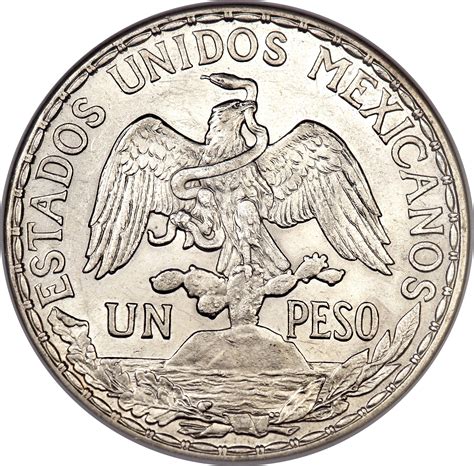 1 Peso Mexique Numista