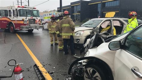 One Person Freed From Vehicle After T Bone Crash Near Trainyards Ctv News