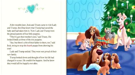 Disney Lady And The Tramp Read Along Story Disney Storybook Youtube